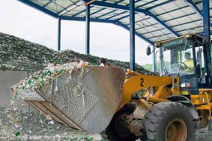 Glass recycling